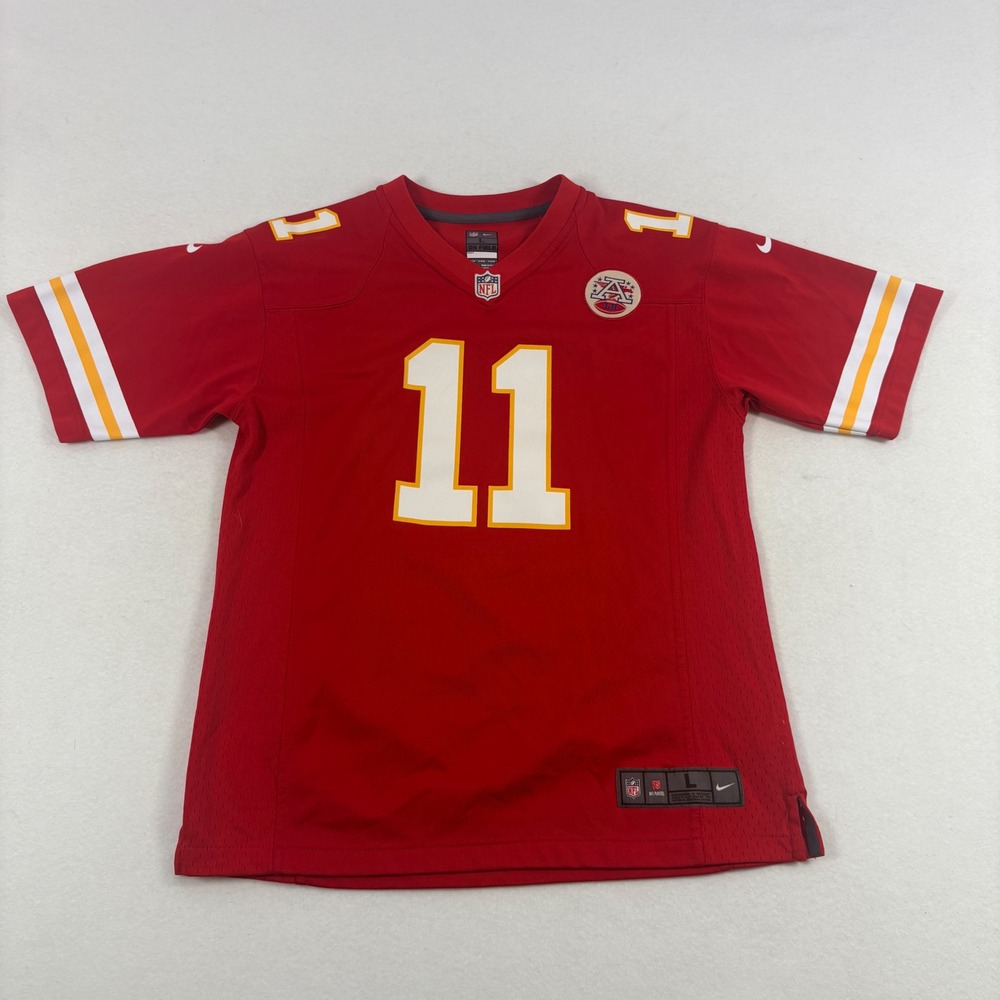 Nike Kansas City Chiefs Alex Smith 11‎ On Field Football Jersey Red Youth Large